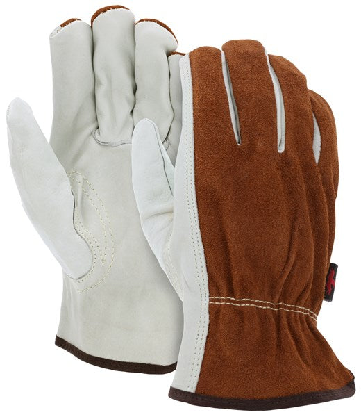 MCR Safety 3205 Leather Drivers Work Gloves (12 Pack)