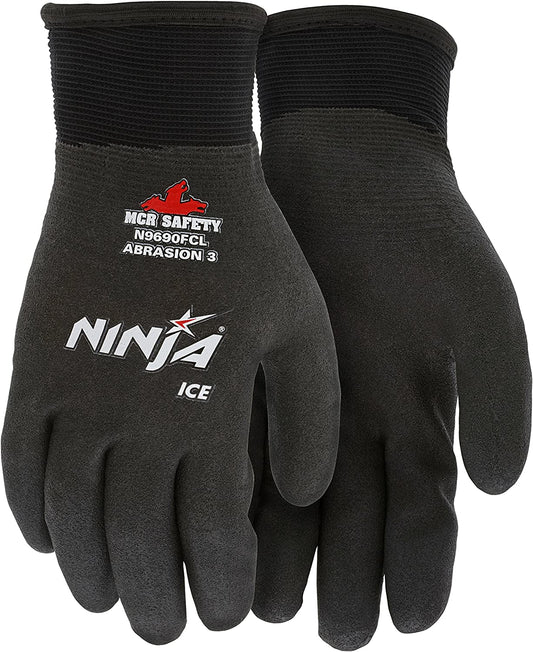 MCR Safety Ninja® Ice Insulated Work Gloves Cut Level 3 (12 Pack)