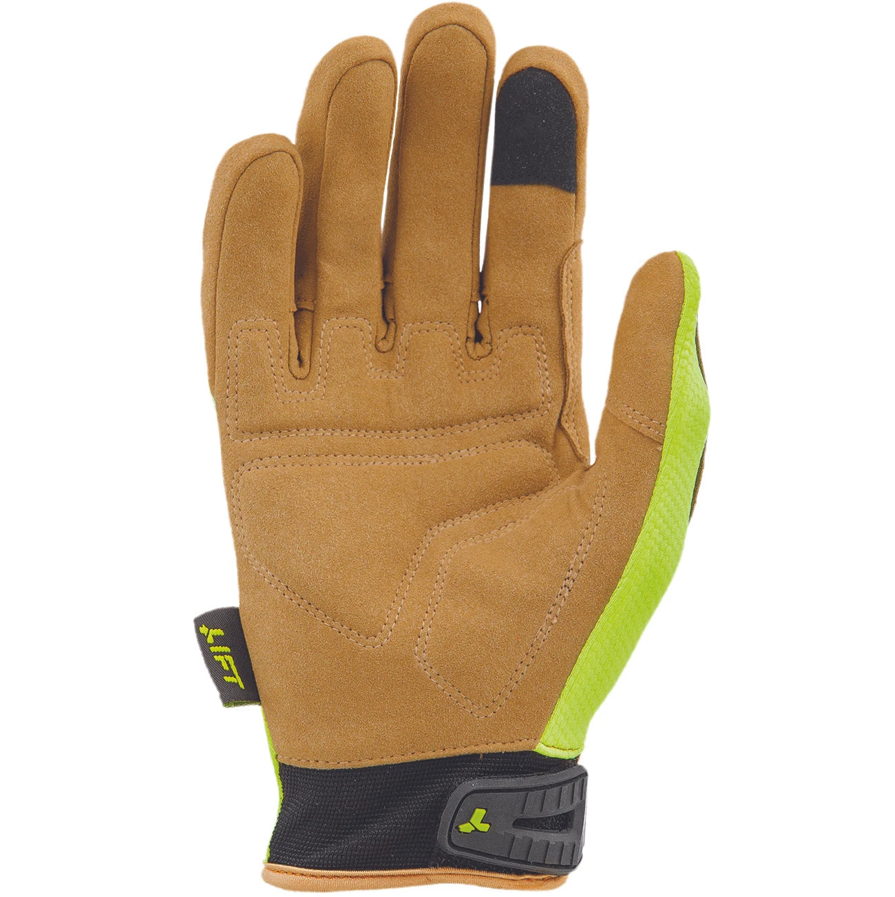 OPTION Glove (Hi-Viz)- Synthetic Leather with Air Mesh